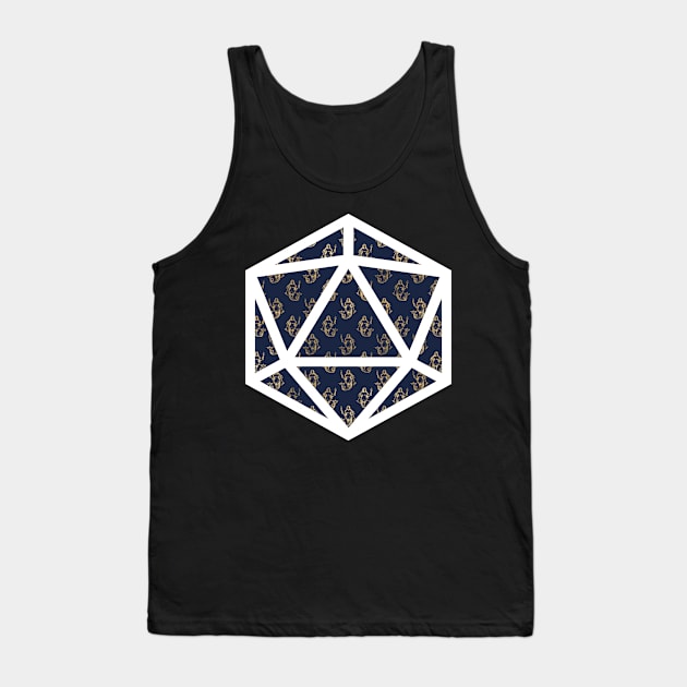 D20 Decal Badge - Love of the Sea Tank Top by aaallsmiles